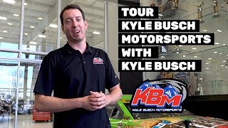 Tour Kyle Busch Motorsports with Kyle Busch [upl. by Painter]