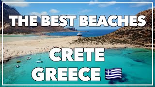 The Top 5 quotBest Beaches in Crete Greecequot Falasarna Elafonissi Menies Balos Beach amp More [upl. by Asiak]