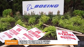 Boeing Plans Hiring Freeze and Considers Temporary Furloughs [upl. by Mahgem264]