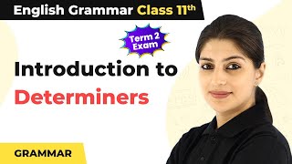 Class 11 English Grammar  Introduction to Determiners [upl. by Reibaj985]