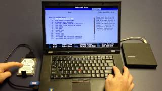 How to use your laptops combination USBeSATA port to temporarily run another operating system [upl. by Nitsirhc]