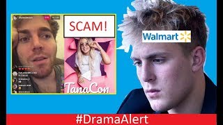 Jake Paul ROASTED by Walmart DramaAlert Shane Dawson vs TanaCon Scam Exposed by Police [upl. by Ineslta]