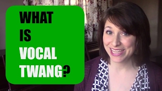 VOCAL TWANG Lesson 1 What is twang How can I learn to create and use twang [upl. by Ecnarretal]