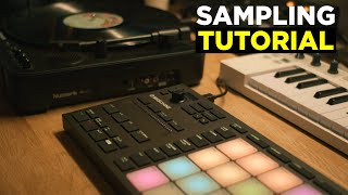 MASCHINE MIKRO MK3  Vinyl Sampling Tutorial [upl. by Lseil791]