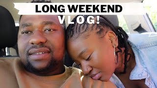 LONG WEEKEND VLOG Savanna Event New Hair Shoot Movie Date amp MORE [upl. by Ekihc]