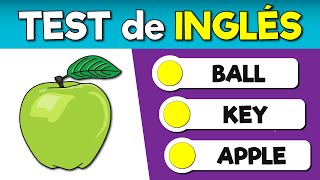 TEST de INGLÉS 🟢 Palabras básicas en inglés 🟢 Prueba tu inglés [upl. by Secor825]