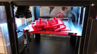 Raise3D Pro2 first long print Manufacturing commercial printer Hatchbox abs [upl. by Ahrens]