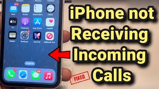 iPhone not receiving incoming calls  Fix [upl. by Henigman83]