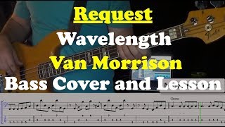 Wavelength  Bass Cover and Lesson  Request [upl. by Aved]