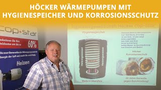 Höcker Wärmepumpen mit Hygienespeicher und Korrosionsschutz  Höcker Wärmepumpen [upl. by Legir]