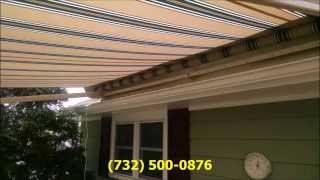 Lots of Deck and Patio Awning Jobs 2015 by Shade One Awnings Monmouth Ocean County SunSetter Dealer [upl. by Hoebart]