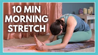 10 min Morning Yoga Flexibility Flow  Yoga with Kassandra [upl. by Ethban]