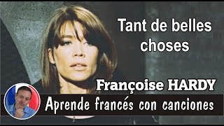 Tant de belles choses  Françoise Hardy lyrics FR  ESP [upl. by Isoj]