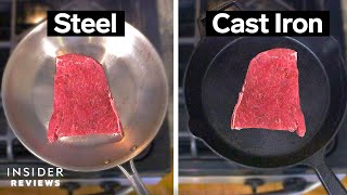 Stainless Steel VS Cast Iron Which Should You Buy [upl. by Whitehurst]