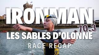 IRONMAN 703 Les Sables dOlonne  Race Recap  Julie IEMMOLO  Triathlète Professionnelle [upl. by Aicilev293]