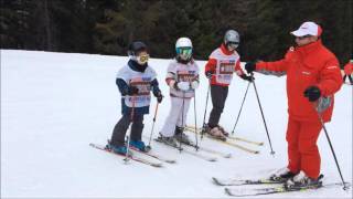 enfants avec moniteur de ski esf  Bons progrès [upl. by Wendelin]