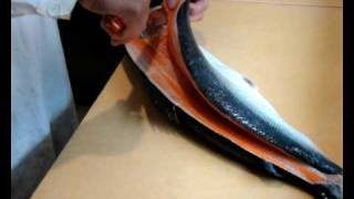 Lachs filetieren  How to filet salmon [upl. by Adnalu18]