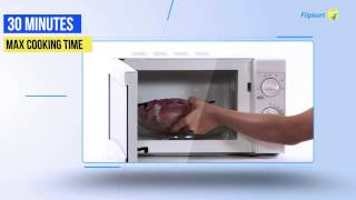 Bajaj 1701MT 17 L Solo Microwave Review Video [upl. by Ainuj]