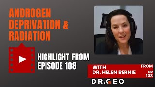 Prostate Cancer Treatment with Androgen Deprivation Therapy and Radiation with Dr Helen Bernie [upl. by Radu]