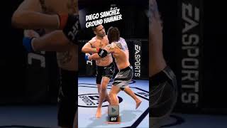 Diego Sanchez Ground Hammer ufc ufcgameplay ufcgame ufcfighter ufcmobile2 easportufc gaming [upl. by Dleifxam]