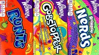 Wonka Rainbow Nerds  Wonka Runts  Wonka Gobstopper [upl. by Matheson]