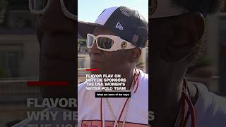 Flavor Flav on why he sponsors the USA women’s water polo team [upl. by Annhoj]