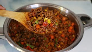 Savoury Mince Recipe [upl. by Eimilb]