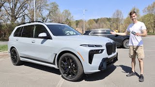 2023 BMW x7 xDrive40i POV Start Up Test Drive Walkaround and Review [upl. by Yuri]