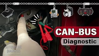 CANBUS Explained  BCAN Diagnosis  Test BCAN with Multimeter amp Oscilloscope [upl. by Sofer]