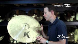 Zildjian Sound Lab  22quot K Custom Dark Complex Ride [upl. by Busey]