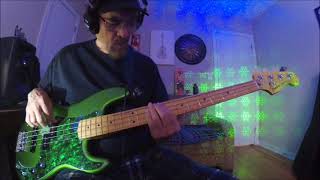 BRASILIAN SKIES BY MASAYOSHI TAKANAKA BASS COVER BY ENRIQUE STUDIO [upl. by Attehcnoc]