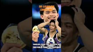 THE GOLDEN BOY CARLOS YULO 2ND GOLD HISTORY MADE viralvideo paris2024 olympics [upl. by Starling]