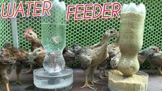 Simple Made Chicken Feeder From A Recycled Plastic Bottle  plastic bottles ideas [upl. by Kwei540]