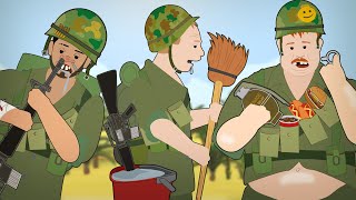 Low IQ People Forced to Become Soldiers Vietnam War [upl. by Nnayecats]