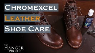 Chromexcel Leather Shoe Care  1000 Mile Boot [upl. by Daria]