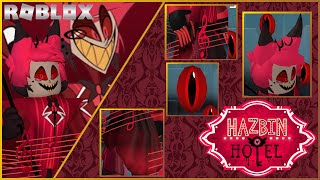 Alastor Roblox Avatar Showcase  Hazbin Hotel [upl. by Aninep98]