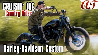 2022 HarleyDavidson SOFTAIL STANDARD Custom CRUISIN JOE  AampT Design [upl. by Libbie195]