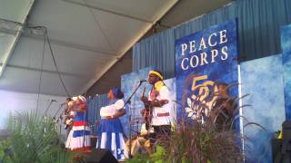 Garifuna Collective ft Umalali on the Peace Corps World Stage  2011 Smithsonian Folklife Festival [upl. by Aveneg]