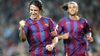 Carles Puyols 18 goals for FC Barcelona [upl. by Ardis]