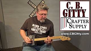 DEMO quotLone Starquot Factory 57 cigar box guitar by CBGittycom [upl. by Zaremski64]