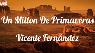 Un Millón De Primaveras  Vicente Fernández GUITARRA Tutorial  Acordes [upl. by Alesi]