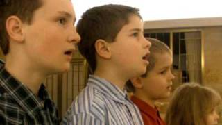 Kids sing Gregorian Chant Ave Maria [upl. by Lellih]