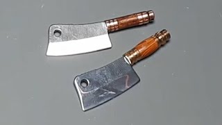 EDC mini cleaver knife from Aliexpress portable keychain blade [upl. by Nawk]