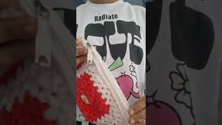 Crochet crossbody bag ytshortsindia crochet myhandmade likesubscribecrossbodybagviralshorts [upl. by Mallissa]