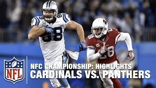 Cardinals vs Panthers  NFC Championship Highlights  NFL [upl. by Kinch514]