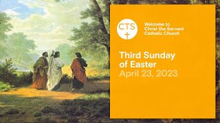 Online Mass Third Sunday of Easter April 23 2023 [upl. by Feil]