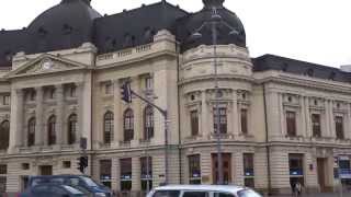 The National Museum of Art of Romania the Athenaeum and “Carol I” Academic Central Library [upl. by Neibaf]