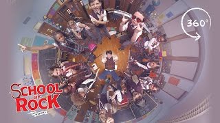 SCHOOL OF ROCK The Musical – “You’re in the Band” 360 Video [upl. by Semajwerdna400]