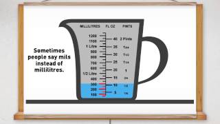 Beginner m Measuring capacity and reading scales converted [upl. by Horton]