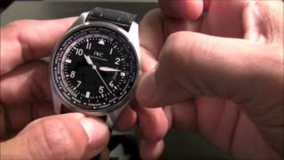 IWC Pilots Watch Worldtimer Review [upl. by Ynaffik]